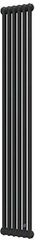 Трубчатый радиатор Multicolumn H=2000 2-6 (секций) конф.D (нижнее 1/2") RAL9005MATT DeLonghi 0Q10220000600D0RAL9005M фото