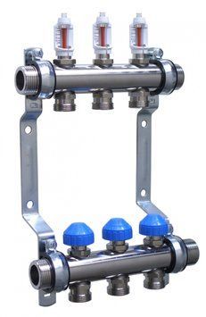 Колекторні групи HKV2013A-50-1" 0-6 VA04 WATTS для систем підлогового опалення (10012895) 10012895 фото