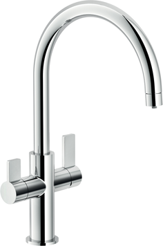 Змішувач для мийки Nobili Rubinetterie Kitchen, Хром (FL96824/3VCR) FL96824/3VCR фото