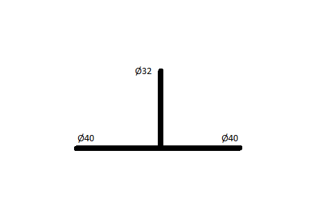 Bonomi тройник редукционный для пресс систем 40×32×40 4031403240 фото
