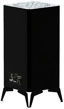 Гібрідний обігрівач TWP Tower TWPT 1000 B Wi-Fi 1000 Вт, 320x320x740, black, металевий, окремостоячий (TWPT1000BWIFI) TWPT1000BWIFI фото