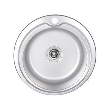 Кухонная мойка Lidz 510-D 0,6 мм Micro Decor Сталь (LIDZ510D06MD160) LIDZ510D06MD160 фото