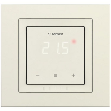 Терморегулятор Terneo S UNIC для теплої підлоги, слон. кістка (4820120221187-R) 4820120221187 фото
