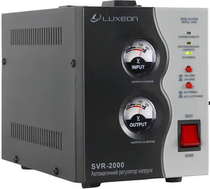 Релейний регулятор напруги LUXEON (SVR-2000B) SVR-2000B фото