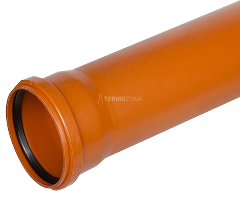 Зовнішня каналізаційна труба Magnaplast HTplus KGEM 315x6,2/3000 (25063) 25063 фото