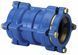 Муфта HAWLE №0430 System2000 чугунная соединительная для ПЭ и ПВХ труб DN 63/63 (5013026) 5013026 фото 1