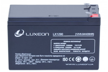 Акумуляторна батарея LUXEON (LX1290) LX1290 фото