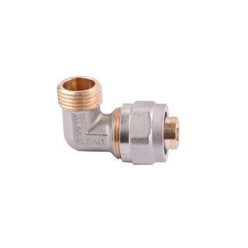 Кутник 1х32 General Fittings, із зовнішньою різьбою (гайка) (5E0021N103230A) 5E0021N103230A фото