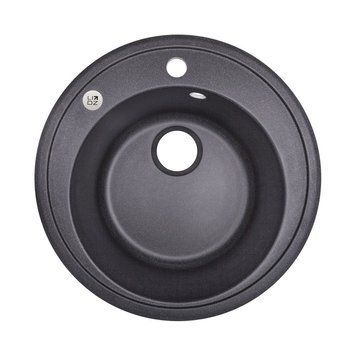 Кухонная мойка Lidz D510/200 BLA-03 Чёрный (LIDZBLA03D510200) LIDZBLA03D510200 фото
