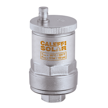 Автоматичний розповітрювач &Oslash;1/2" CALEFFI Solar (251004) 251004 фото