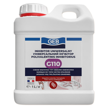 Рідина для догляду за опалювальними системами 1 л GEB G110 INHIBITEUR UNIVERSEL (872850) 872850 фото
