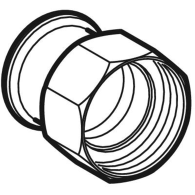 Перехідник з НГ d=15, 1/2&rdquo; Geberit Mapress (35042) 35042 фото