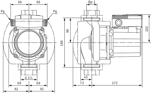 Циркуляционный насос Wilo TOP-S 25/10 (1~230 V, PN 10) (2061962) 2061962 фото