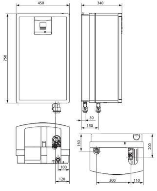 Станция Vaillant для солнечной системы VPM 30 D (до 12 панелей) (0010013163) 0010013163 фото