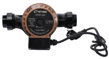 Насос циркуляционный Optima OP32-120 220мм + гайки + кабель с вилкой (000016680) 000016680 фото