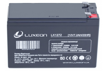 Акумуляторна батарея LUXEON (LX1272) LX1272 фото