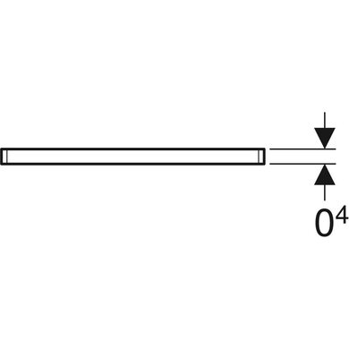 Дизайнерская решетка для трапа Geberit Circle, 8 x 8 см (154.311.00.1) 154.311.00.1 фото