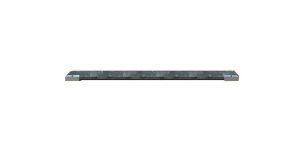 Алюминиевый обогреватель HSteel IAH 500 R 500 Вт, 620х130х35, черный, потолочный (IAH500R) IAH500R фото
