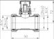 Вентиляційний клапан 1" з Т-подібним з'єднанням DN40 х 6/4" HL Hutterer & Lechner HL902T/40 HL902T/40 фото 2