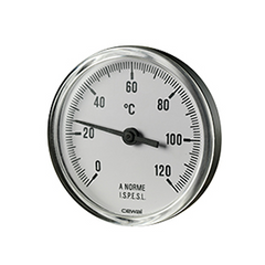 Термометр Ø40 1/2” 5 см 0 / 120°С 91604050 фото