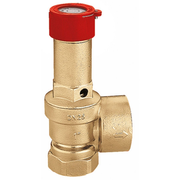 Запобіжний клапан 1" х 1 1/4" ВВ 6 bar CALEFFI мембранний (513660) 513660 фото
