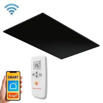 Інфрачервоний обігрівач HSteel ISHC 7012 R Wi-Fi 1000 Вт, 700х1200х17, RAL, стельовий (ISHС7012RWIFI) ISHС7012RWIFI фото