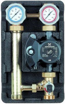 Насосна група Meibes D-МK (зі змішувачем) 1&rsquo;&rsquo; з насосом Grundfos Alfa2 25-60 (101.20.025.03GFP) 101.20.025.03GFP фото