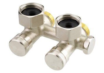 Н - подобные запорные клапаны RLV-K Danfoss для монтажа отопительного устройства с нижним подключением, прямой (003L0280) 003L0280 фото