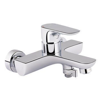 Змішувач для ванни Qtap Flaja, Хром (QTFLA3010102GC) QTFLA3010102GC фото