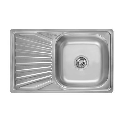 Кухонна мийка IMPERIAL 7848 Satin 0,8 мм (IMP7848SAT) IMP7848SAT фото