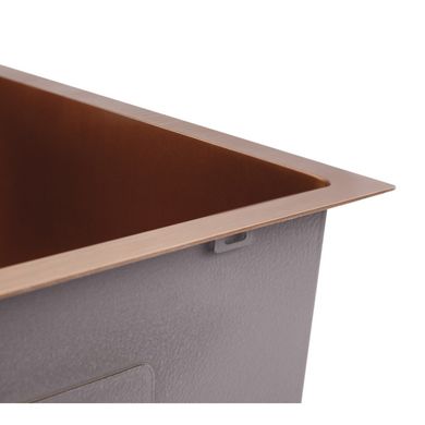 Кухонна мийка IMPERIAL D5050BR PVD bronze Handmade 2,7/1,0 мм (IMPD5050BRPVDH10) IMPD5050BRPVDH10 фото