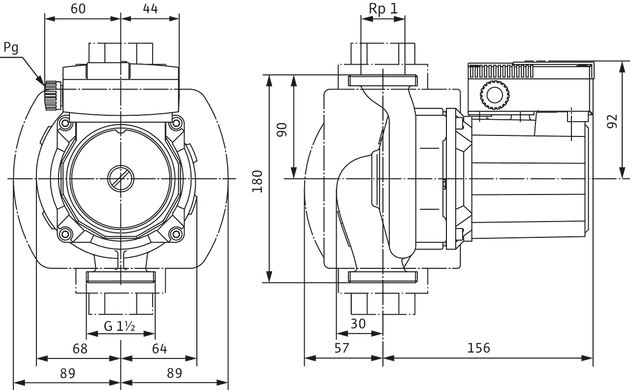 Циркуляционный насос Wilo TOP-S 25/13 (1~230 V, PN 10) (2084440) 2084440 фото
