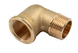 Коліно 1/2" ВЗ латунь TIEMME (1561G000404) 1561G000404 фото 1