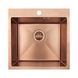 Кухонная мойка IMPERIAL D5050BR PVD bronze Handmade 2,7/1,0 мм (IMPD5050BRPVDH10) IMPD5050BRPVDH10 фото 1