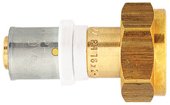 Пресс-переходник с накидной гайкой и евроконусом 16x2 – R3/4 HERZ (P701681) P701681 фото