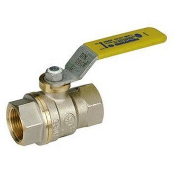 Кран кульовий 3/4" ВВ, Giacomini R910, ЖР, нікельований (R910X004) R910X004 фото