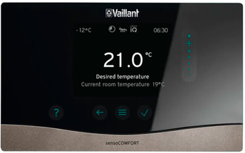 Терморегулятор Vaillant sensoCOMFORT VRC 720/3 f программируемый, для котла (0010045482) 0010045482 фото