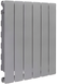 Радіатор Fondital BLITZ SUPER B4 500/100, 6 секц., graphite алюмінієвий (VC053R034-6) VC053R034-6 фото 1