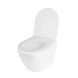 Унітаз підвісний Qtap Jay безободковий Ultra Quiet з сидінням Soft-close Білий (QT07335177W) QT07335177W фото 3