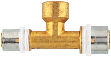 Трійник 32x3 - Rp1/2 - 32x3 HERZ, з внутрішньою різьбою (P723243) P723243 фото
