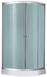 Душовий бокс TANI SB90x90.SAT.LOW.FR, низький, скло Frost 4мм + стінки WHI Lidz (LTSB9090SATLOWFR) LTSB9090SATLOWFR фото 1
