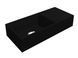 Умывальник COPPER 500 MIRASTONE BLACK SHINE Miraggio Чёрный (0002594) 0002594 фото 1
