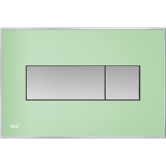 Кнопка управления ALCAPLAST с вкладышем M1372, зеленая-мат M1372 фото