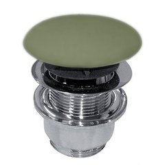 Донный клапан Kerasan постоянный, матовый зеленый (9233 11) 0078010 фото