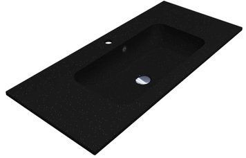 Умывальник DELLA 1000 MIRASTONE BLACK SHINE Miraggio Чёрный (8813462) 8813462 фото