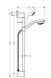 Душевой набор Hansgrohe Crometta, 2 режимы струи, хром (27728000) 27728000 фото 2