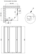 Душова кабіна PISCES BLA109-11SC5, квадрат, 90-105x90-105, скло 5мм Clear, регул. профіль, розсувні., без піддона QT (PISBLA10911SC5) PISBLA10911SC5 фото 2