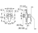 Змішувач з гігієнічним душем GROHE BauEdge, Хром (UA28512002) UA28512002 фото 2