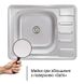 Кухонна мийка IMPERIAL 6350 Satin 0,8 мм (IMP6350SAT) IMP6350SAT фото 3
