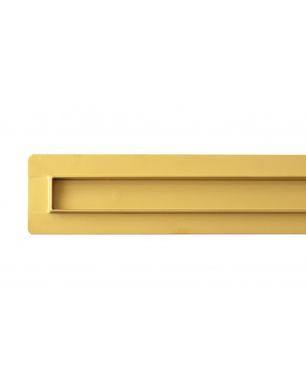 Щілинний золотий трап для душу Epelli Slim D'oro 90 см із нержавіючої сталі з поворотним сифоном SLMD360-900 фото